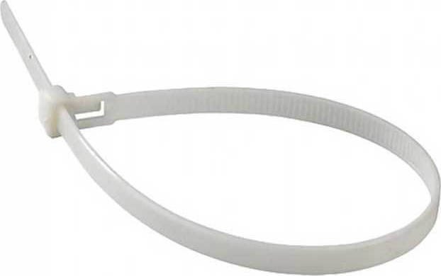 Δεματικά Καλωδίων Tie Wrap 2.5x100mm Λευκό Χρώμα Σετ 100τμχ 11159 - V-TAC