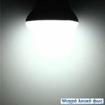 Λάμπα led adeleq-lumen τύπου αχλάδι Ø60mm Ε27 15watt 230v πλαστική με γυαλί μάτ ψυχρό λευκό 6200Κ 1430lumen 13-2722150