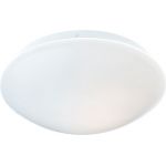 Φωτιστικό Πλαφονιέρα Οροφής Τοίχου Vegas Μέταλλο & PMMA Λευκό E27 Φ28.5x8.5cm DLA260S - Aca