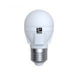 Λάμπα led σφαιρική Ø45mm Ε27 6watt 230v πλαστική με γυαλί μάτ θερμό λευκό 3000Κ 530lumen