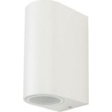 Φωτιστικό v-tac αλουμινίου στρογγυλό στεγανό ip44 διπλής κατεύθυνσης λευκό επίτοιχο με ντουί gu10 V-TAC Κωδ: 7542