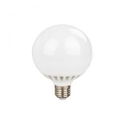 Λάμπα led globe Ø 95mm  diolamp E27 13watt 230v 1240lumen δέσμης 180° ψυχρό λευκό 6000Κ G9513CW