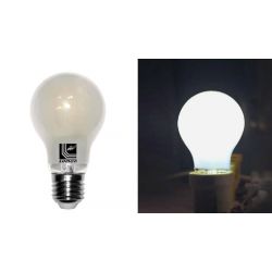 Διακοσμητική λάμπα led filament adeleq-lumen E27 6watt 230v αχλάδι μάτ ψυχρό λευκό 5800Κ 820lumen 13-272360