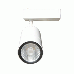 LED σποτ ράγας λευκό 40W ΑΤΜ-ΤL5040 θερμό λευκό 3000k 230V 3400lm δέσμης 24° code: TRC-00121