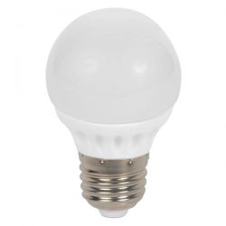 Λάμπα Led Σφαιρική E27 G45 6W 230V 470lm 4000K Φυσικό Λευκό Φ45mm E27-00096