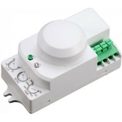 Ανιχνευτής Κίνησης Μικροκυμάτων Microwave Max 300W Λευκός με Λειτουργία Παράκαμψης 1446 - V-TAC