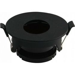 Φωτιστικό Σποτ Χωνευτό Στρογγυλό GU10 Μαύρο Σώμα Φ83mm 8595 - V-TAC